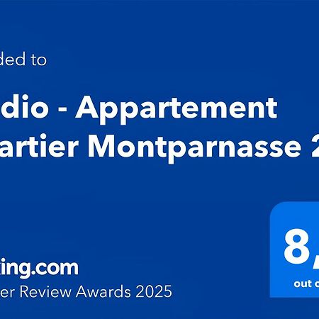 Studio - Appartement Quartier Montparnasse 2 Free Netflix Paris Exterior foto